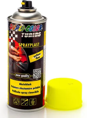 Produktbild von Dupli-Color Sprayplast, 0,4 l, Gelb, Glänzende Oberfläche, Spray