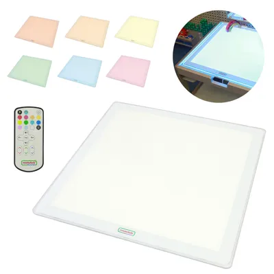 Obrázok produktu pre LED panel Masterkidz s meniacimi sa farbami a diaľkovým ovládaním