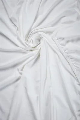 Produktbild von Beddinghouse Jersey Spannbettlaken bis 26cm MatratzenhöheFarbe White Größe 100x200/220