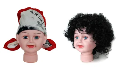 Produktbild von Dekokopf Kinderkopf Schaufensterpuppe für Laden- und Schaufensterpräsentation