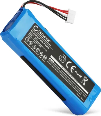 Immagine prodotto di CELLONIC 1x Batteria per Altoparlante Compatibile con JBL Charge 2, Charge 2 Plus, Charge 3 (2015), GSP1029102 – (6000mAh, 3.7V)