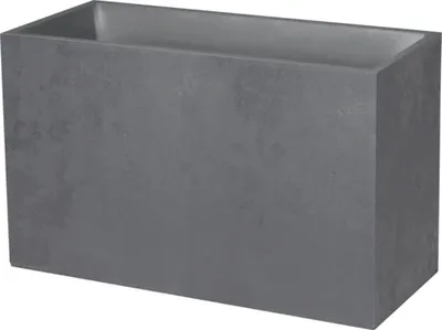 Produktbild von Blumenkasten Basalt Kunststoff 99,5 x 39,5 x 60 cm anthrazit