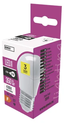LED Lampe Classic Mini Globe / E27 / 4,1 W (32 W) / 350 lm / Neutralweiß