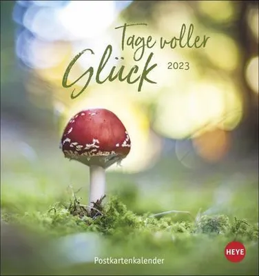 Produktbild von Tage voller Glück Postkartenkalender 2023