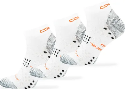 Produktbild von SKIETY Sport Laufsocken Comodo Run5, Wandersocken - Weiß - 43-46 - 3 Paare