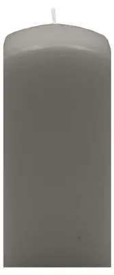 Produktbild von Quader Kerzen Grau 20 x Ø 6/6 cm, 4 Stück