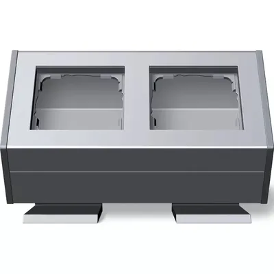 Immagine prodotto di GIRA 7875255 Piastra a parete/coperchio interruttore in alluminio (7875255)