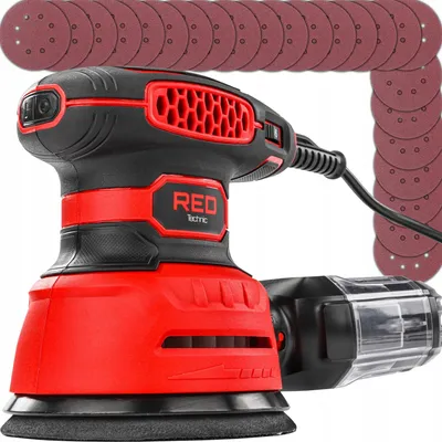 Produktbild von Schwingschleifer 1100W Mit Einstellung Und 24 Schleiftellern 125Mm