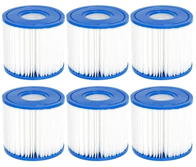 Image de 6 filtres pour spa, type D, compatibles avec différents modèles