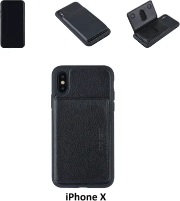 Immagine prodotto di Cover posteriore per iPhone X - Nero