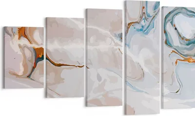 Produktbild von Bild auf Leinwand - Leinwandbild - Abstraktion modern - 100x60cm - Wand Bild - Wanddeko - Leinwanddruck - Bilder - Kunstdruck - Wanddekoration - Leinwand bilder - Wandkunst - EG100x60-4050