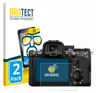Produktbild von 2x Für Sony Alpha 7 V (ILCE-7M5) Schutzfolie BROTECT Displayschutz Display Schutz Folie Klar Transparent