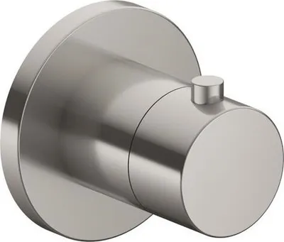 Produktbild von Keuco 2-Wege-Umstellventil IXMO DN 15, UP, mit Griff IXMO Pure Rosette rund Nickel gebürstet 59556050001