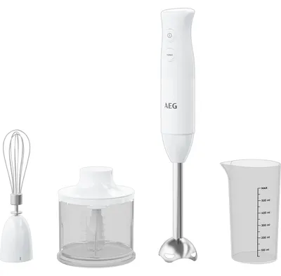 Produktbild von AEG Stabmixer Set HB4-1-6CW Deli 4 HB4-1-6CW Weiß
