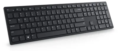 Produktbild von DELL Pro-Tastatur – KB500 - italienisch (QWERTY), Volle Größe (100%), Kabellos, RF Wireless, QWERTY, Schwarz