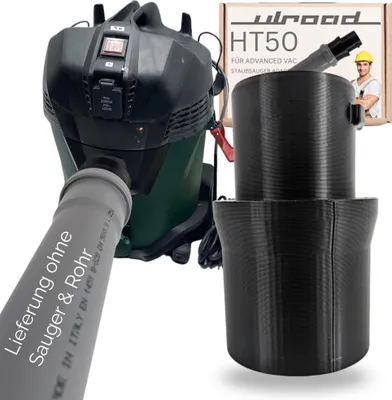 Produktbild von Staubsauger Anschluss Adapter passend für Bosch AdvancedVAC für HT50 DN50 50mm Rohr Rohre Absaugung Absaugadapter
