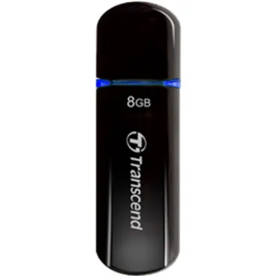 Produktbild von Transcend JetFlash elite 600, 8 GB, USB Typ-A, 2.0, Kappe, 15 g, Schwarz