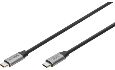 Produktbild von DIGITUS Anschlusskabel USB3.0/C -> C St/St 1m schwarz