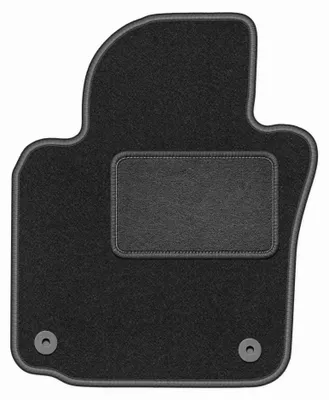 Produktbild von Fahrermatte Velours für Volkswagen Eos 2005-2015 (Cabrio) – 1-tlg, Graphit, passgenau – Wielganizator LUX