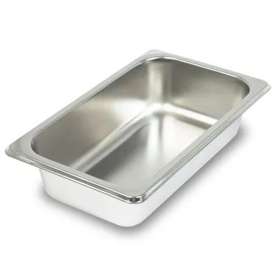 Produktbild von VERTES GN Behälter 1/4 Gastro Norm Gastronorm (Edelstahl, 65mm Tief, Hygienisch, Rostfrei, Kratzfest, Temperaturbeständig von -40° bis +300°C)