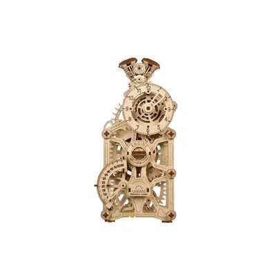 Obrázek produktu pro 3D dřevěné mechanické puzzle Hodiny motoru