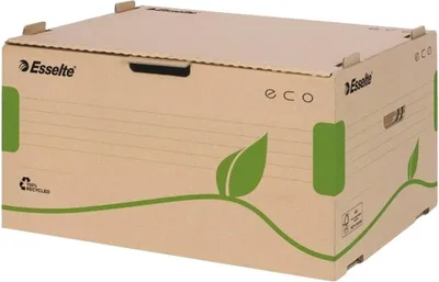 Produktbild von ESSELTE 623919 Esselte Archiv Container ECO, mit Klappdeckel, Karton, naturbraun