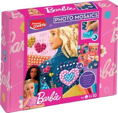 Productafbeelding van maped 907071 maped Mosaiksticker-Set Barbie mehrfarbig