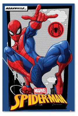 Produktbild von Marvel Comics Spiderman Poster Meanwhile 61 x 91,5 cm