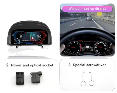 Imagen del producto de Contador digital de kilómetros, sistema Carplay inalámbrico, recordatorio adaptativo de marchas, compatible con Carplay (modelo E84)