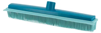 Produktbild von Tpr gummibesen kopf mit schaber 30 cm - blau duck aqua - Tendance