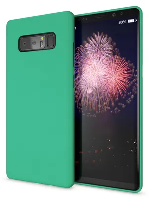 Produktbild von Samsung Galaxy Note 8 Handy Hülle von NALIA, Ultra Slim TPU Silikon Neon Case Grün