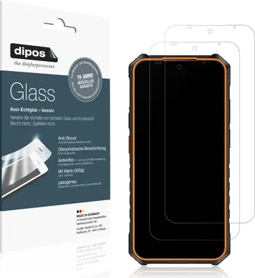 Produktbild von 2x dipos GlassAR Hammer Iron 6