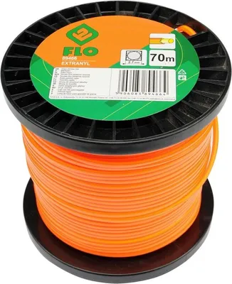 Produktbild von Flo 89466, Trimmer- und Freischneideaufsatz, 2,7 mm, 1 Stück, effizientes Schneiden, einfache Montage, kompatibelmit mehrerenModellen.