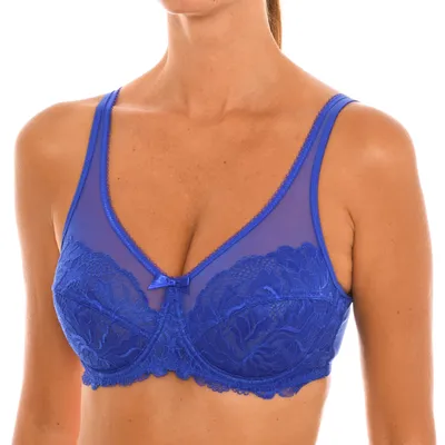 Imagen del producto de Sujetador con aros, modelo "Generous", 008H4, de microtul para mujer