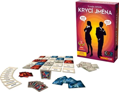Produktbild von Mindok Codenamen Brettspiel – Das spannende Wortspiel für Teams und Agenten