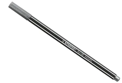 Immagine prodotto di Pennarello metallico premium - STABILO Pen 68 metallic - Penna singola - argento