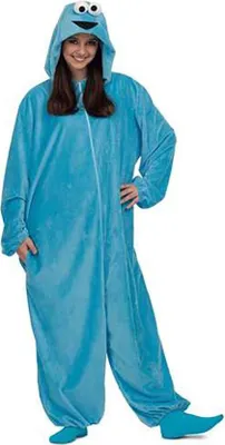 Produktbild von Mom Krümelmonster-pyjama-kostüm Blau XS Blau XS