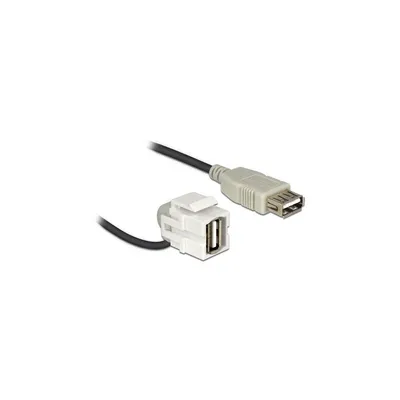 Zdjęcie produktu dla DeLOCK 86327, 0,24 m, USB A, USB A, Czarny