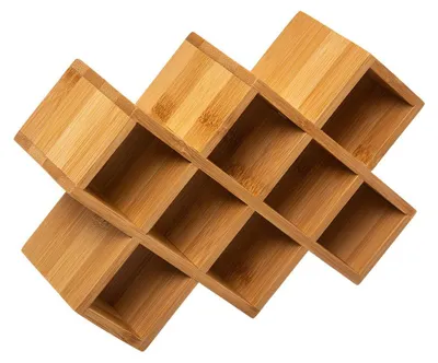 Obrázok produktu pre 5Five simply smart organizér na korenie z bambusu hnedej farby 16,5 cm x 24 cm x 8 cm