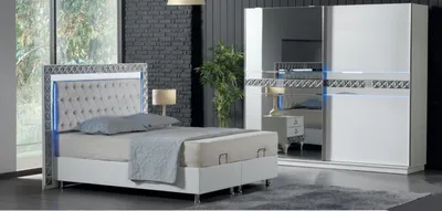 Immagine prodotto di Set da camera da letto con letto e ampio armadio
