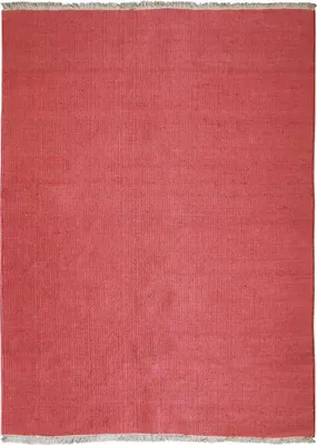 Produktbild von Teppich aus Jute/Baumwolle, Fransen, 160x230, terra