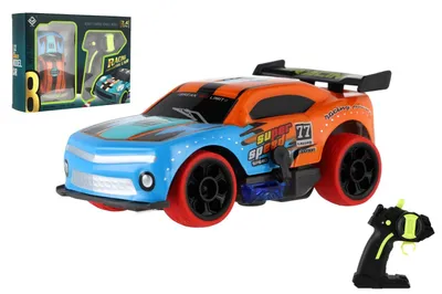 Productafbeelding van TEDDIES Raceauto, RC, schaal 1:32, oranje