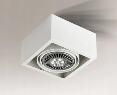 Immagine prodotto di Lampada a LED da superficie GU10 bianca, orientabile, IP20