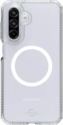 Immagine prodotto di ITSKINS Level 2 HybridMagClear R: custodia trasparente per cellulare Samsung Galaxy A16 con MagSafe, custodia rigida, cover posteriore antiurto - Trasparente