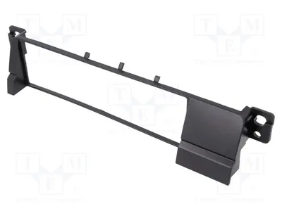 Immagine prodotto di 1 cornice per autoradio, colore nero, adatta per autoradio 1 DIN