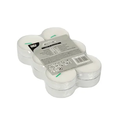 Produktbild von PAPSTAR Teelichter Maxi Durchmesser: 59 mm weiß 12 Stück