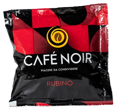 Produktbild von Café Noir - Rubino ESE 44mm Kaffeepads - Italienischer Espresso Intenso Cremig 200 Stück