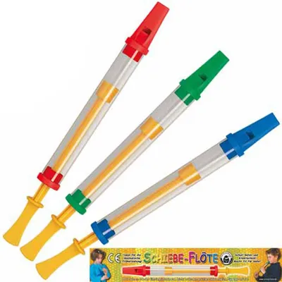 Produktbild von Kids at Work Spielzeug Schiebeflöte für Kinder - Musikinstrument
