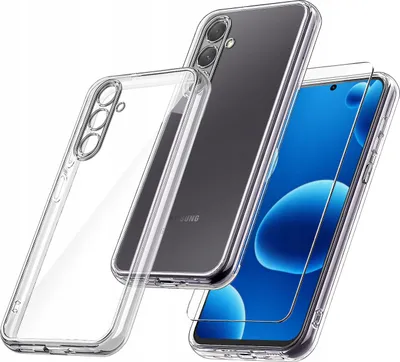 Obrázek produktu pro Pouzdro pro Samsung A56 5G SILICONE TRANSPARENT + sklo