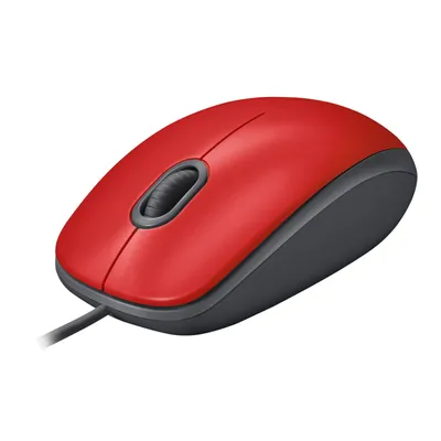 Obrázok produktu pre Logitech 910-005489, Všestranný, Optický, USB Typ-A, 1000 DPI, Červená